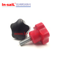 Three Label Plastic Machinery Knob